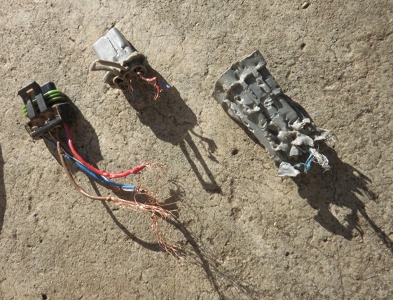 Connector damaged beyond repair